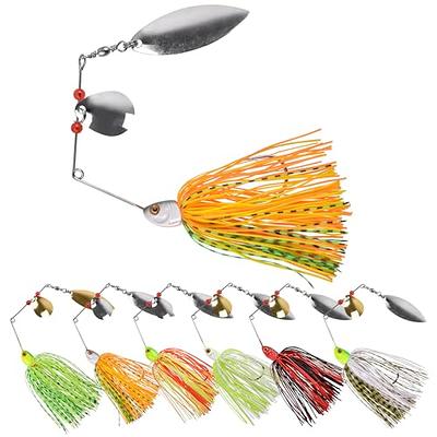 Smaller Size 1 inch buzzbait Rotating Blades 20pcs, Spinners