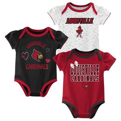 Infant & Toddler Red/Black/Heathered Gray Louisville Cardinals Team 3-Pack  T-Shirt Set