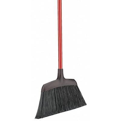 SWOPT Premium Multi-Surface Angle Broom - 48 Comfort Grip Wooden Handle - Eva Foam Comfort