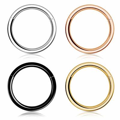 Black Transparent Nose Ring, HD Png Download - 730x729(#6904373) - PngFind