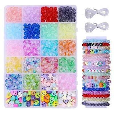  Augshy 1400pcs Square Acrylic Alphabet Beads Bracelet