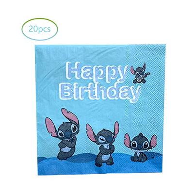 Disney Lilo &Stitch Cake Topper Girls Cartoon Happy Birthday Cake