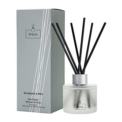 Peppermint REED DIFFUSER Bottle With Sticks, Reed Oil Diffuser