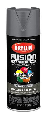Krylon K02732007 Krylon Fusion All-In-One Black Matte 12 oz. Spray Paint,  Multi-Surface, (1 Piece, 1 Pack) 
