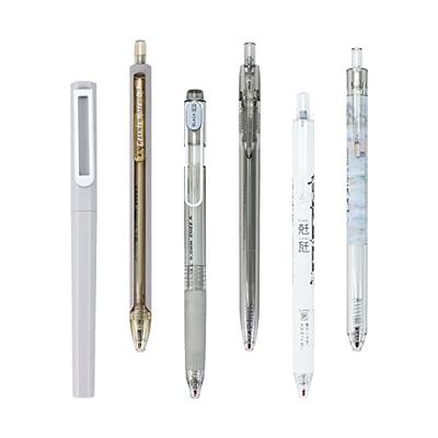 SFLHHDM 4 Pack Ballpoint Pen, 6-in-1 Multicolor Retractable Ballpoint Pens,  0.5mm Colorful Ink Pen, Multi Color Pen for School Office Supplies