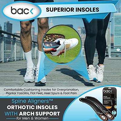 BAC 3/4 Orthotic Feet Insoles Arch Supports Inserts Relieve