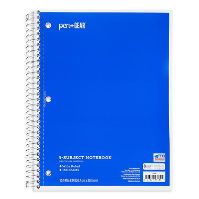 Five Star Personal Spiral Notebook, 1 Subject College Ruled Paper, Small  Size, 100 Sheets, 1 Ea