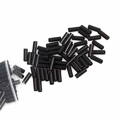 AGOOL Fishing Wire Single Barrel Crimp Sleeves - 300pcs Black Oxidized  Copper Crimp Sleeves Fishing Wire Rope Clips Tube Line Connector Leader  Rigging Tackle 9 Size - Yahoo Shopping
