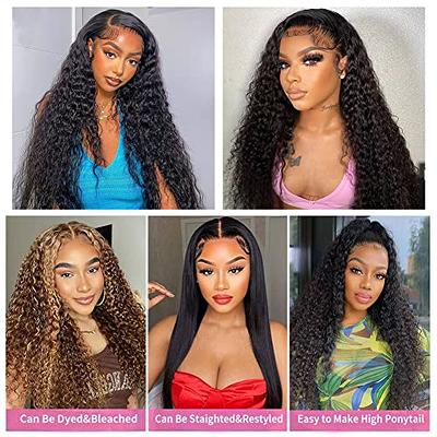 Liqusee Human Braiding Hair 100g One Bundle/Pack 18 Inch Natural Black  Water Wave Curly Human