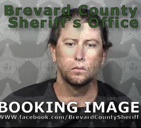 James Cordell Suthann, 37, was charged with animal cruelty after Sheriff's officials said he broke a service's dogs tail so badly it had to be amputated.