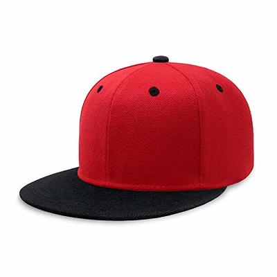 Classic 100% Cotton Structured Baseball Hats Adjustable for Men Women Basic  Plain Blank Workout Ball Caps 