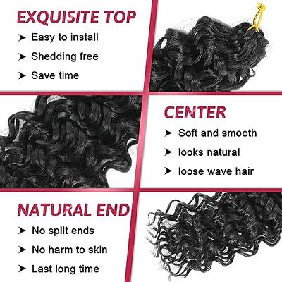  7 Packs Curly Crochet Hair for Black Women 12 Inch