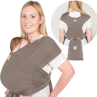 Momcozy Baby Wrap Carrier, Easy to Wear Infant Carrier Slings