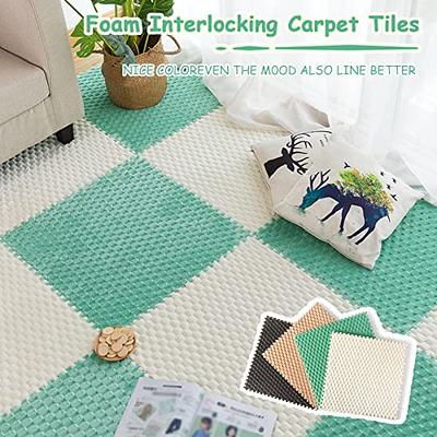 Stalwart Foam Mat Floor Tiles, Interlocking Ultimate Comfort EVA