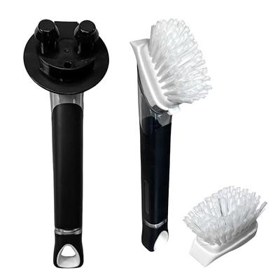 Scrub Buddies Soap Dispensing Brush And Dish Cleaner Bundle