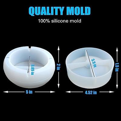 Storage Box Silicone , Easy Demolding Silicone Resin With Lid For