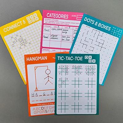 Hangman Game: Large Pages for Easy Play - 8.5 X 11 inches - 50 Pages -  Paperback