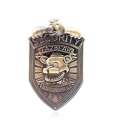 Five Nights at Freddy's Security Metal Pendant Necklace