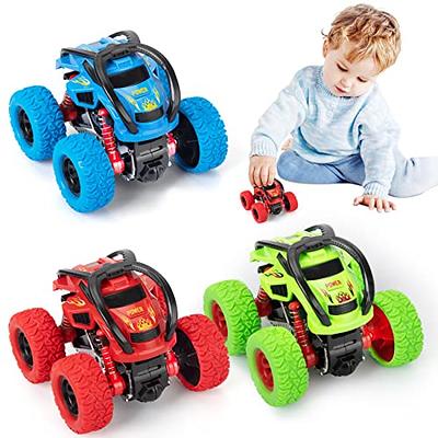 B. toys- Soft Vehicles Pull Back Cars- Kid Powered cars for toddler- 12  months +