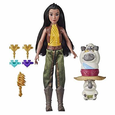 LEGO Disney Princess Tangled MiniFigure - Rapunzel (with Brush and Flowers  in Hair) Limited Edition 