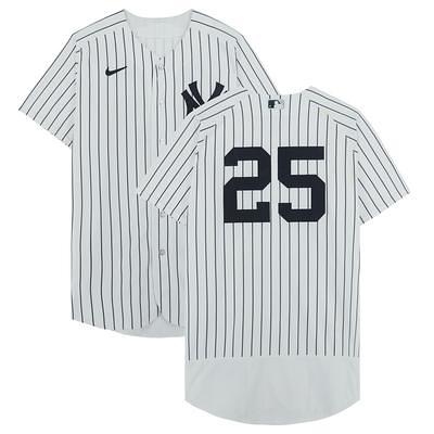 Gleyber Torres New York Yankees Game-Used #25 White Pinstripe Jersey vs.  San Diego Padres on May 28, 2023 - Yahoo Shopping
