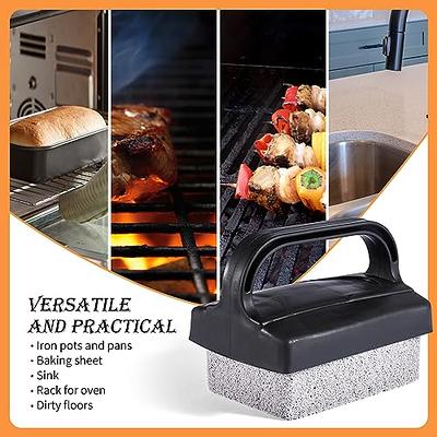 Better Grillin Scrubbin Stone Grill Cleaner-Scouring Brick/Barbecue Grill  Brush/Barbecue Cleaner for BBQ, Griddle, Racks