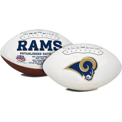 Matthew Stafford & Cooper Kupp Los Angeles Rams Autographed White Panel  Football