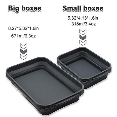 5 Pack 35.5oz Food Storage Containers 2 Compartments Glass Meal Prep  Containers with Lids for Adult Food Prep Containers with Divider Reusable  Lunch Bento Box Meal Prep Bowl - Yahoo Shopping