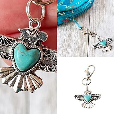 Silver Boho Western Medallion Turquoise Zipper Pull for Backpacks, Cute  Purse Charms, Unique Custom Handbag Jewelry, Personalized Zipper Charms,  Camera Bag Charms, Cool Key Chain Charm - Yahoo Shopping