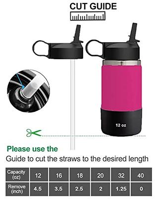 Hydro Flask 12 oz. Kids' Wide Mouth Bottle with Straw Lid and Boot