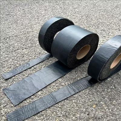 MOKOVI Asphalt Crack Tape (3.1 inch x 49 ft Tape Use in/on Asphalt