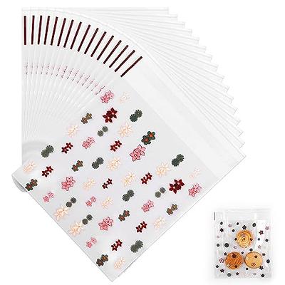 100pcs Plastic Transparent Jewelry Earring Packaging Bags Self