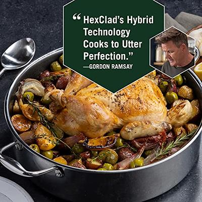 HexClad 16 Piece Hybrid Stainless Steel Cookware Set - 6 Piece Pan , 6 Piece  Pot , 7 Quart Deep Fryer and 14 Inch Wok, Stay Cool Handles, Induction  Ready, Non-Stick - Yahoo Shopping