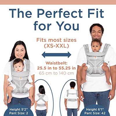  Ergobaby Omni 360 All-Position Baby Carrier for Newborn to  Toddler with Lumbar Support (7-45 Pounds), Heritage Blue : Baby