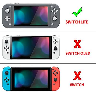 PlayVital AlterGrips Protective Slim Case for Nintendo Switch OLED,  Ergonomic Grip Cover for Joycon, Dockable Hard Shell for Switch OLED  w/Thumb Grip