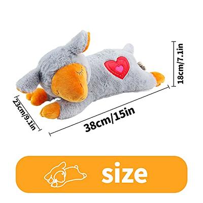 PetPrime Dog Heart Beat Puppy Plush Rabbit Toy - with Warmer Bag Pet Soft  Anxiety Puppy Relief Toy for Puppy Dogs Heartbeat Stuffed Animal Puppy