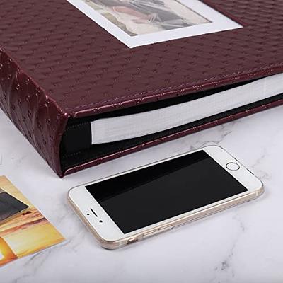 Artmag Photo Album 4x6 600 Photos, Large Capacity Wedding Family Leather  Cover