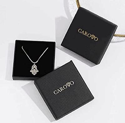 LEXODY Diamond Necklaces for Women Dainty Leaf Necklace 14k Gold Plated  Layered CZ Moon Necklace Simple Diamond Choker Necklaces for Women Trendy