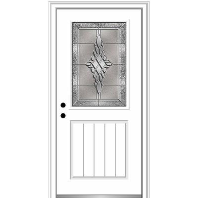 RELIABILT 32-in x 80-in Steel Right-Hand Outswing Primed Prehung Single  Front Door Insulating Core in the Front Doors department at