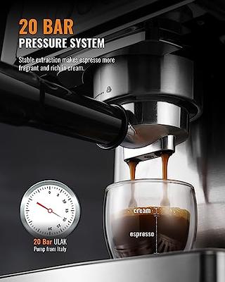 Home Use Espresso Machine Milk Foam Intelligent 20bar Gold