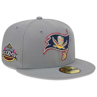 Men's New Era Brown Tampa Bay Buccaneers Color Pack 59FIFTY Fitted Hat