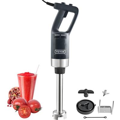 iCucina 3-in-1 Immersion Hand Blender, Powerful 400W DC Motor, Variable Speed Stick Blender with Whisk, Chopper, and Measurin