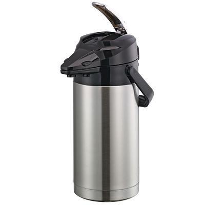 Choice 2.5 Liter Glass Lined Stainless Steel Airpot with Lever