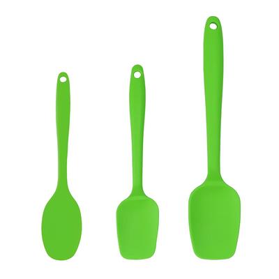 3pcs Silicone Spatula Heat Resistant Rubber Scraper for Cooking