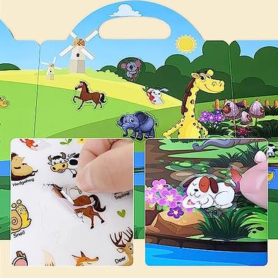 Reusable Sticker Book - Animals 