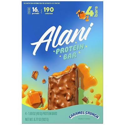 Alani Nu Protein Bar, Munchies, 1.62oz, 4 Pack 
