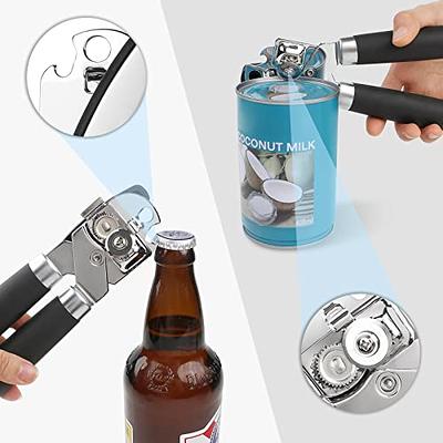 HANDHELD BOTTLE OPENER Sharp Blade Can Openers Can Opener Manual