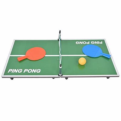 Enkelbruke Mini Table Tennis Foldble Ping Pong Desk Game Desktop