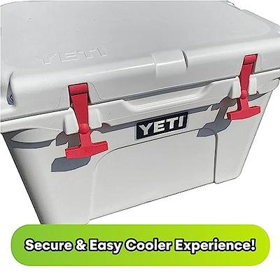 2-Pack of Replacement Lid Latches Compatible with Yeti Hard Coolers, Designed