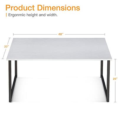 48 inch Computer Desk, Modern Simple Style | adamsbargainshop